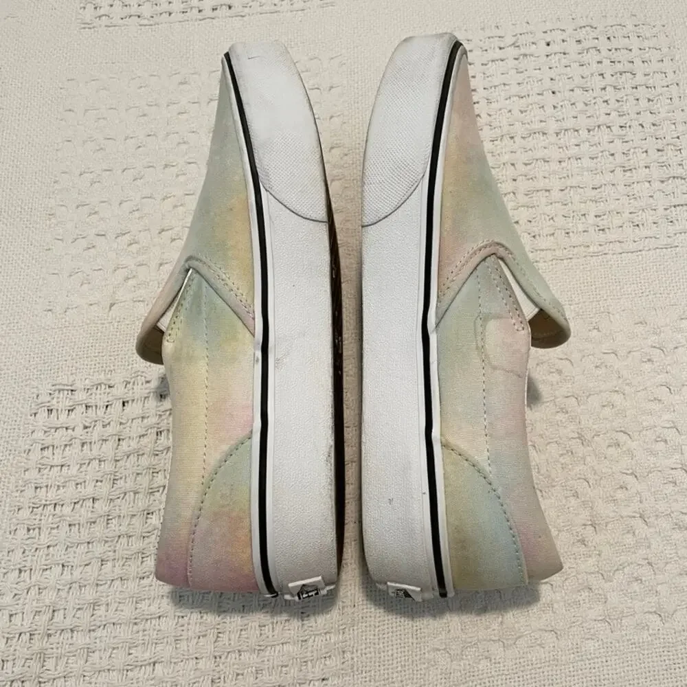 Vans 7 juniors casual slip on sneaker rainbow ombre multi color 2590 - Picture 9 of 12